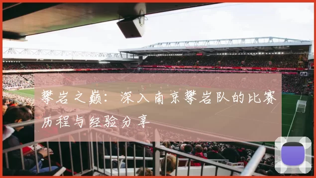 攀岩之巅：深入南京攀岩队的比赛历程与经验分享