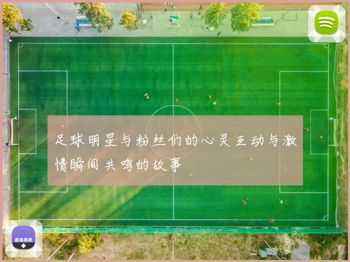 足球明星与粉丝们的心灵互动与激情瞬间共鸣的故事